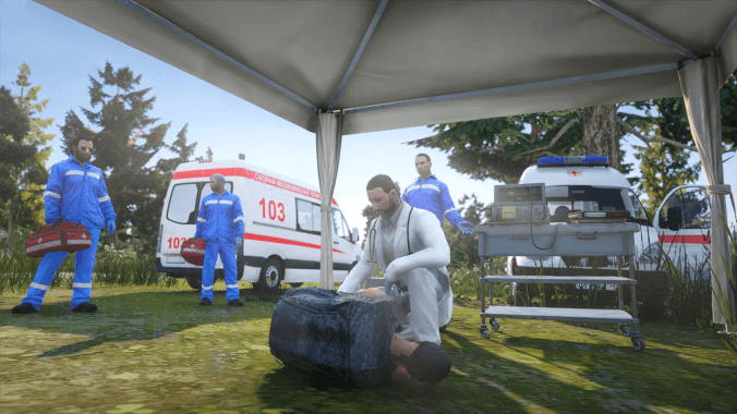 ГТА 5 Россия играть онлайн - скриншот 2 игрового процесса