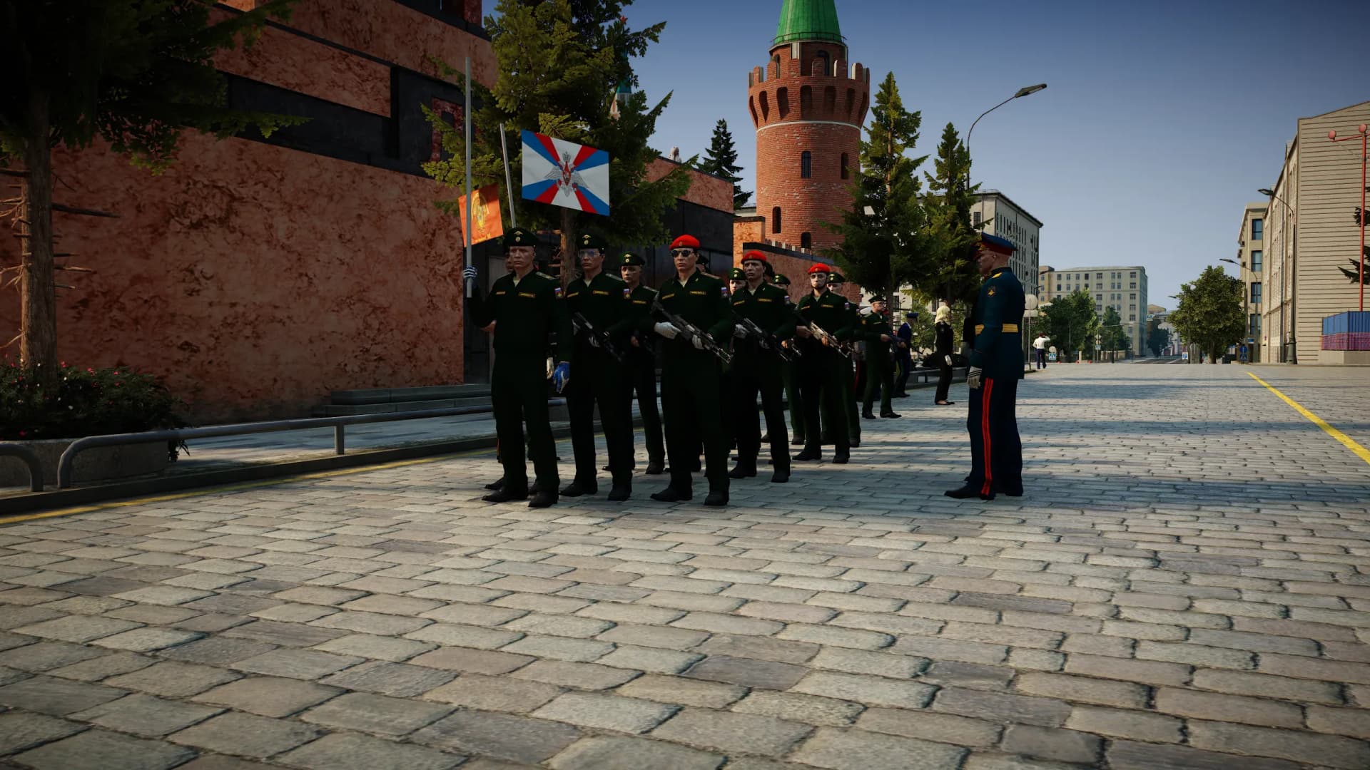Крупнейший виртуальный Парад Победы в России в GTA 5 RP про Россию - RMRP