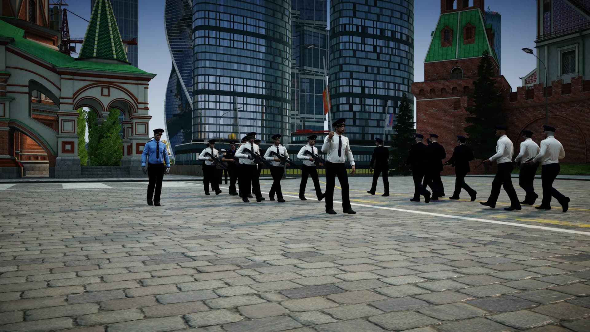 Крупнейший виртуальный Парад Победы в России в GTA 5 RP про Россию - RMRP