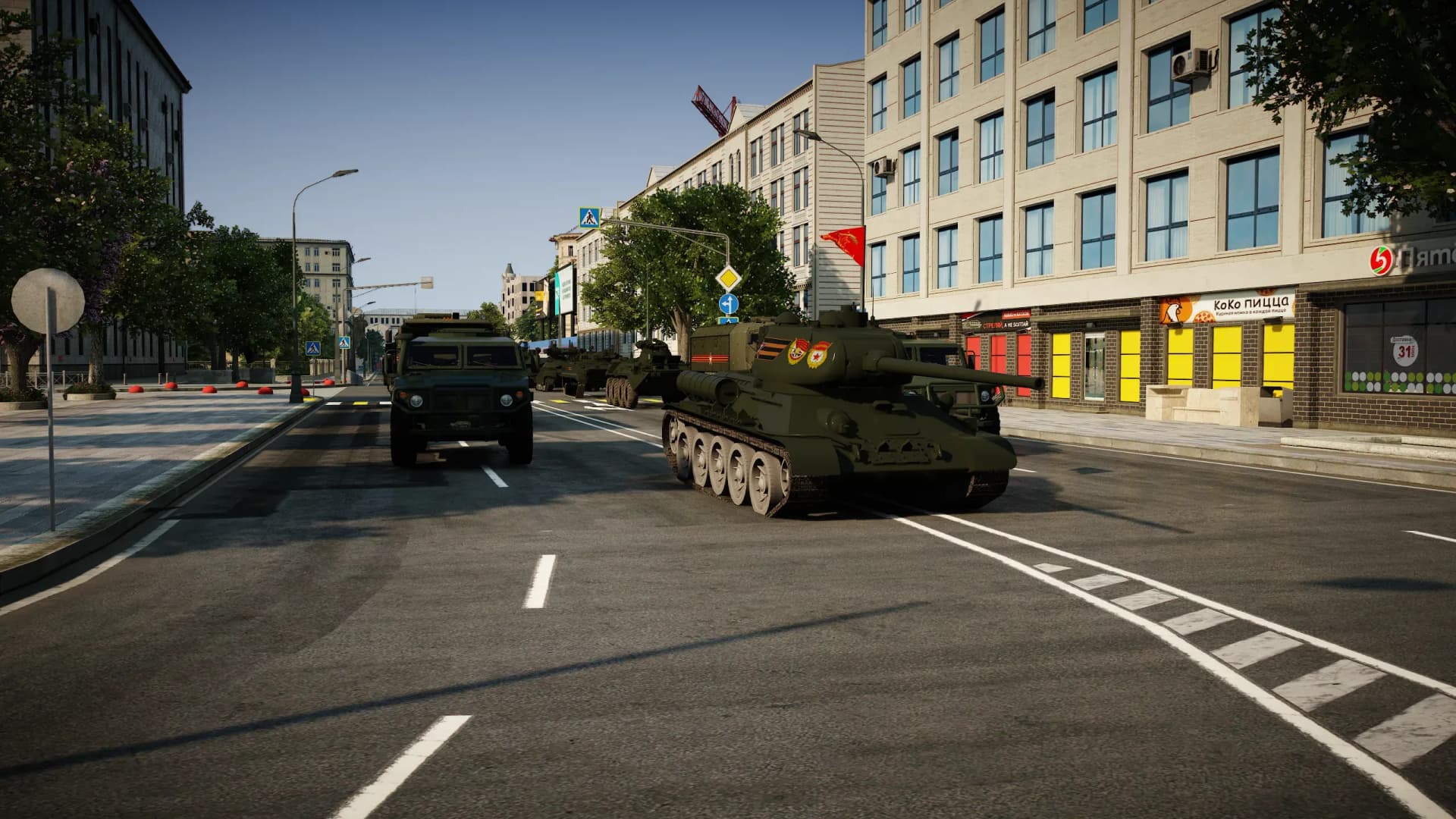 Крупнейший виртуальный Парад Победы в России в GTA 5 RP про Россию - RMRP