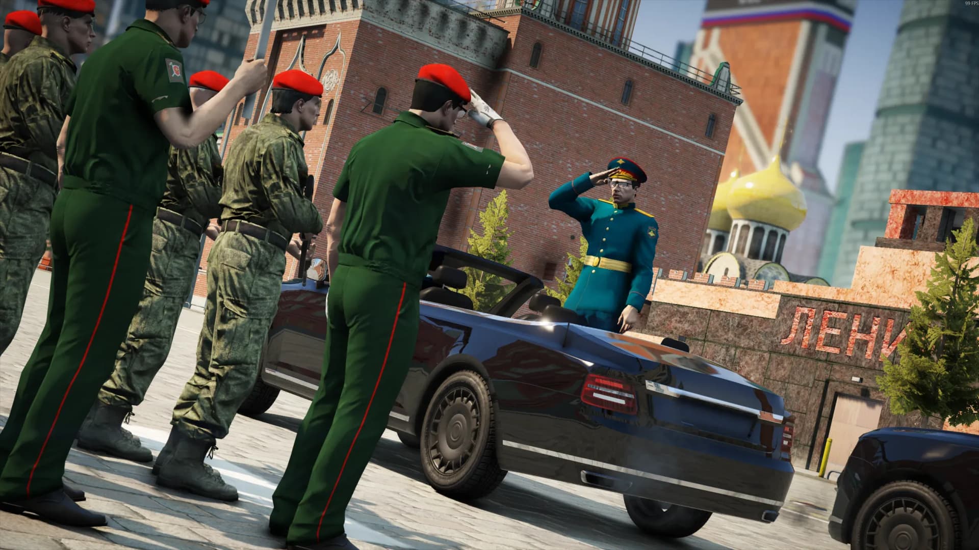 Крупнейший виртуальный Парад Победы в России в GTA 5 RP про Россию - RMRP