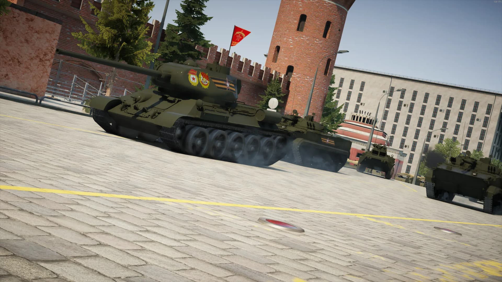 Крупнейший виртуальный Парад Победы в России в GTA 5 RP про Россию - RMRP